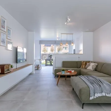Huswell - Modern House Julie With Spacious Garden And Garage Ferienhaus Middelkerke