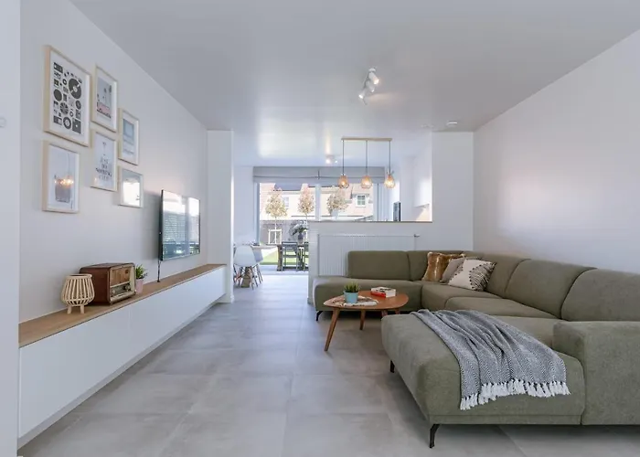 Huswell - Modern House Julie With Spacious Garden And Garage Ferienhaus Middelkerke